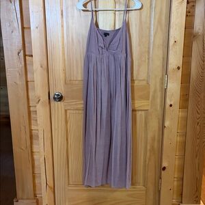 Elegant Mauve Maxi Dress
